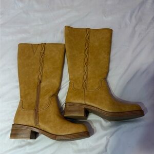 & Other Stories Tan Leather Women's Boots